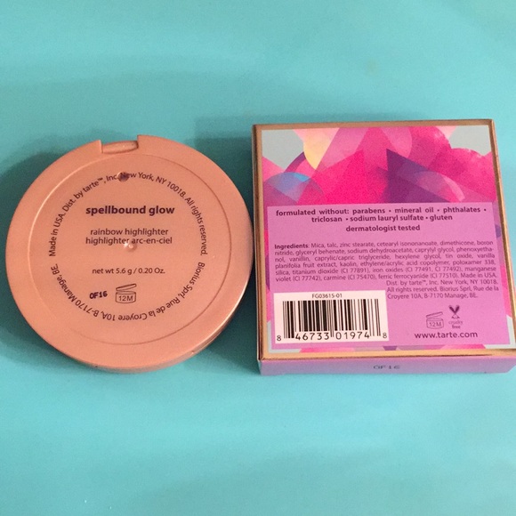 1 left TARTE SPELLBOUND GLOW RAINBOW HIGHLIGHTER - Picture 6 of 7
